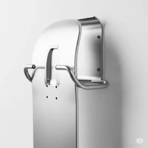 A skateboard mounted on a wall using a stylish mount, enhancing room decor.