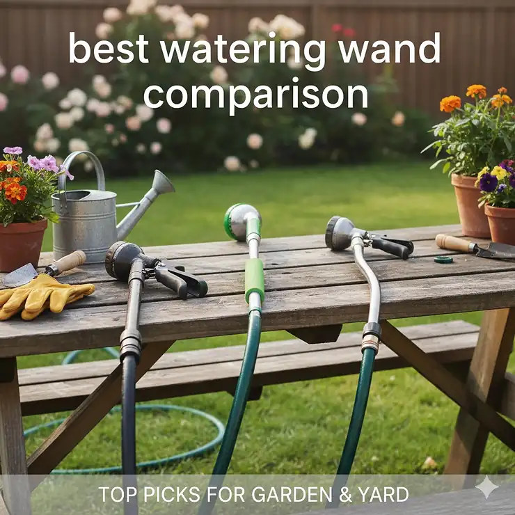 The best watering wand comparison featuring top-rated models for garden and yard use.