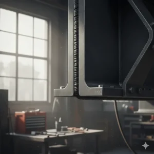 Industrial application of a structural metal to metal glue for heavy-duty load-bearing components.