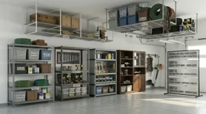 Evaluating modular garage storage systems to find the right configuration for home garages.