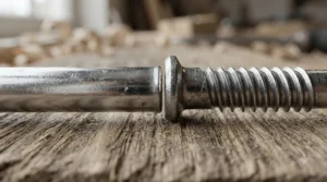 Detailing holding power with ring shank versus smooth shank nails using a fencing nailer nail size guide.