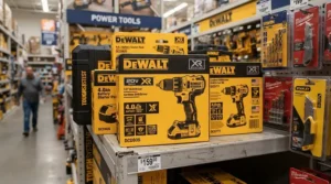 Retail display packaging for a craftsman vs husky wrench set compared for value and quality.