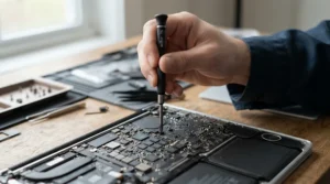 A precision screwdriver set for electronics featuring torx security bits for removing tamper-proof console screws.